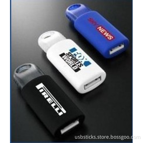 customs colorful ABS spring pendrive